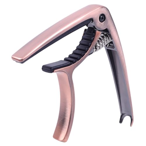 GOOHOCHY Metal Guitar Capo for Electric Acoustic Small Capo Clip for Ukulele Sturdy Guitar Accessory Long-lasting Performance