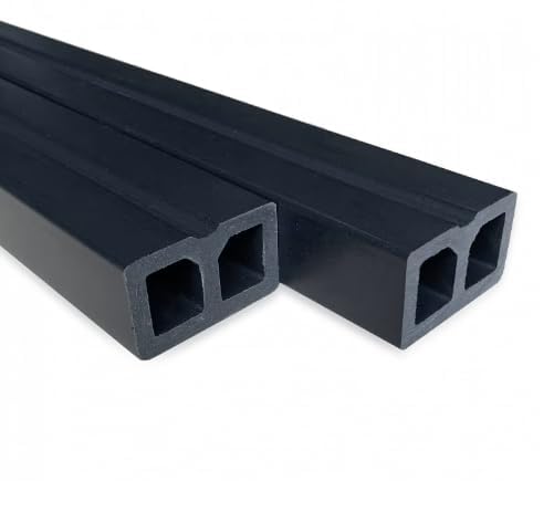 Co Extrusion Square Slatted Composite Cladding Plastic Exterior (Composite Baton)