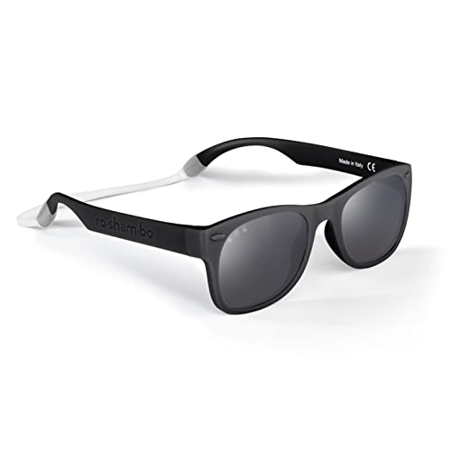 Roshambo Baby Shades with Head Strap And Ear Adjuster Kit, Polarized Bueller