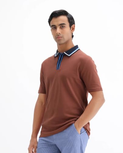 Image of Rare Rabbit Regular fit Plain Polo