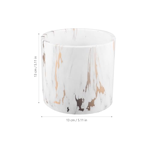 Pot de fleurs grand format céramique Uonlytech moderne pour succulentes