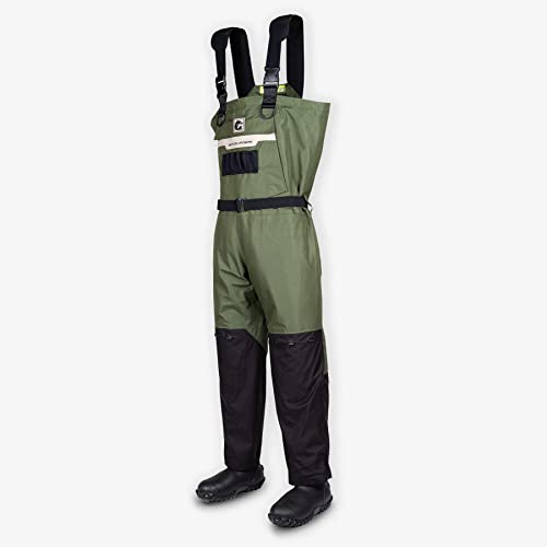Image of Gator Waders Mens Shield Insulated Chest Duck Hunting Waders with Boots Waterproof Breathable Camo Waders for Hunting