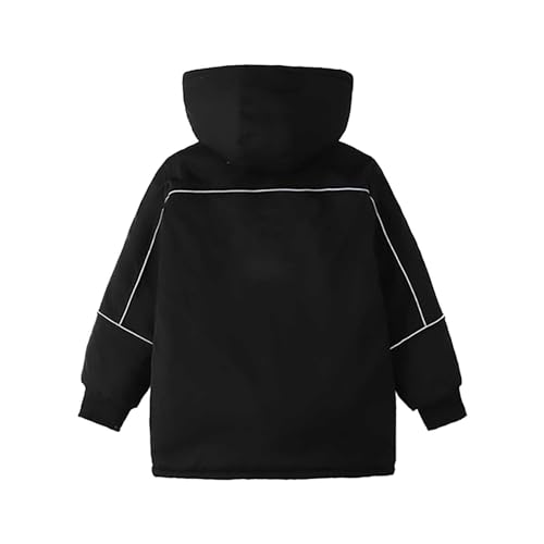 Kids Girls Boys Ski Jacket Warm Fleece Lined Jacket Winter Coat Snowboarding Jackets Outdoor Kids Parka Coat3