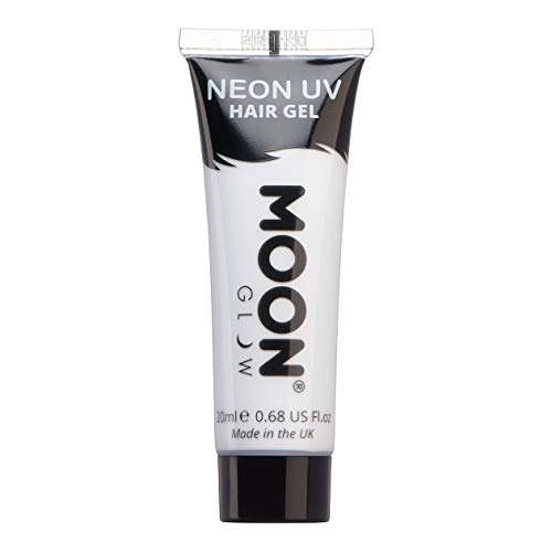 Moon Glow Gel para el cabello Neon UV - Tinte temporal para lavar...