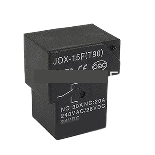 Relais JQX-15F 24V DC 30A à haute capacité de commutation SPDT