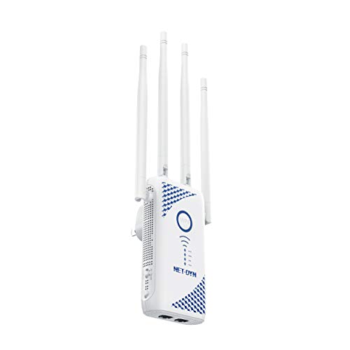 WiFi Extender - Dual Band AC1200 Range Extender and Repeater with 4 Powerful