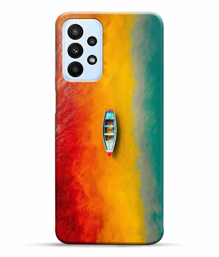Image of Printed Hard Back Case Cover & Compatible for Samsung Galaxy A23 LTE | A23 5G | Samsung A23 5G | Nature Vector Art (Multicolor) - D1207