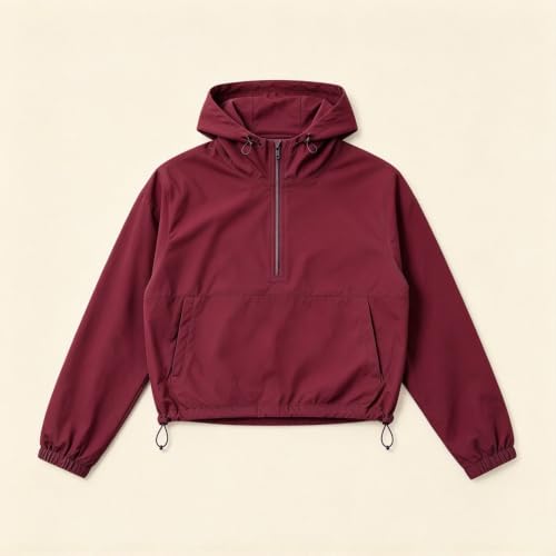 Women Windbreaker Jacket Water Resistant Quick Dry Hood Rain Jackets - image 5