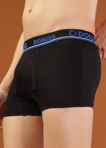 Image of Dollar Bigboss Men's Solid Cotton Trunk (Colour May Vary)