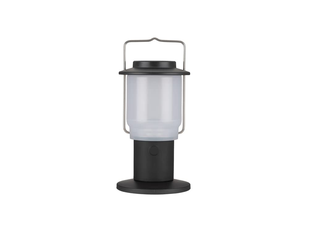 Mini Hozuki - Battery-Powered & Lightweight Camping Light - Portable Lantern for Soft, Ambient Light, Black