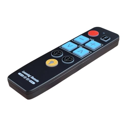 Télécommande universelle TV box DVD DVB chauffage et grand bouton senior - 6