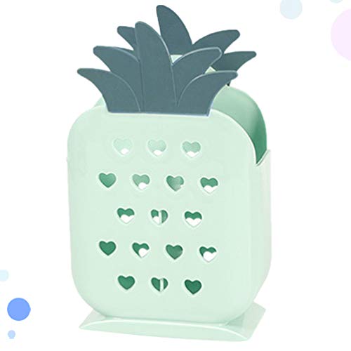 Cabilock Titular Utensílio de Cozinha Abacaxi Plástico Dividido Titular Utensílio Caddy Talheres de