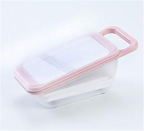 4 In 1 GemüSeschneider KüChegeräTe,Edelstahl Klingen, Obst Und GemüSeschneider Zwiebelschneider,Ideal Zum Hobeln Von Obst Und GemüSe,Pink