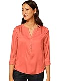 Street One Damen A343374 Sommerbluse, Sunset Coral, 40
