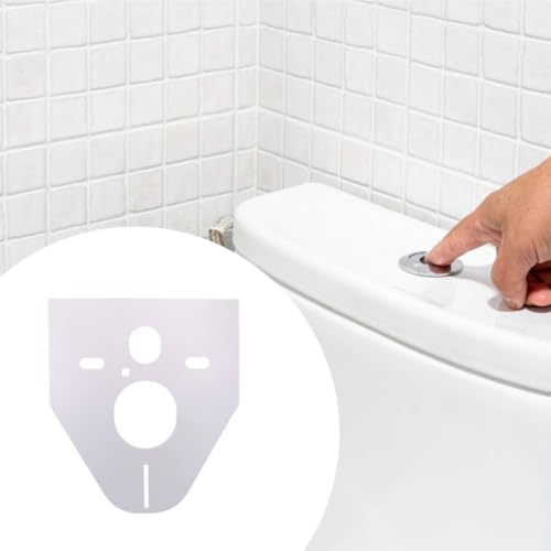Alfombrilla insonorizante universal, protector flexible e impermeable para inodoros. 6