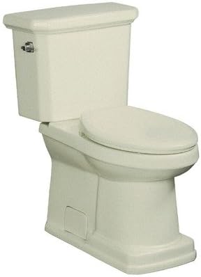 Cirtangular High Efficiency Elongated Toilet Bowl Only Finish: Biscuit