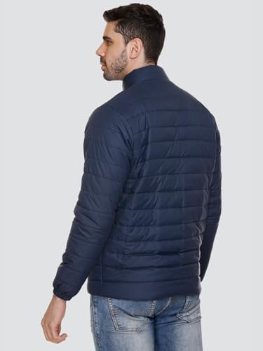 Image of RARE TIMES Men Puffer Jacket | Padded Jacket | Quilted Jacket | Trendy Winter Full Sleeve with Zipper Pocket Jacket (Pack of 1)