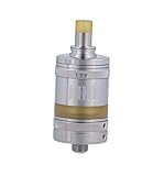 Z Q Trio RTA Verdampfer zum selber wickeln - geeignet für E Zigaretten - 2 ml Tankvolumen - Farbe: silber