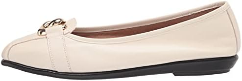 Aerosoles Women's Bristol Ballet Flat, Off White, 10.5 Wide | Image 7