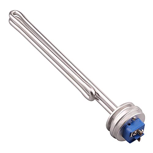 Chauffage Tri-Clamp 1.5" 240V 4.5kW pour remplacer une résistance entartrée sans fuite