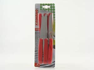 Ceppo in legno 6 coltelli professionali da cucina made in italy pinti