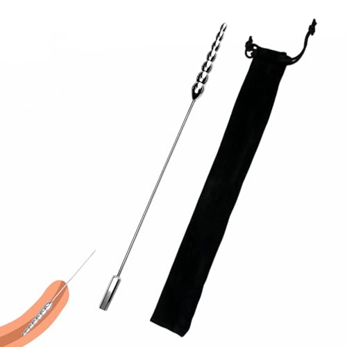 3 tailles Accessoires pour tige urétrale métallique en acier inoxydable pour hommes - FRM71 (S)