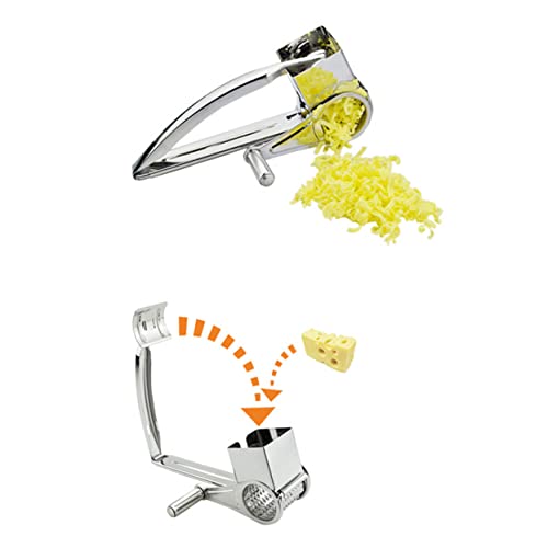 Rallador Giratorio de Queso de Acero Inoxidable 5 Piezas miniatura 2