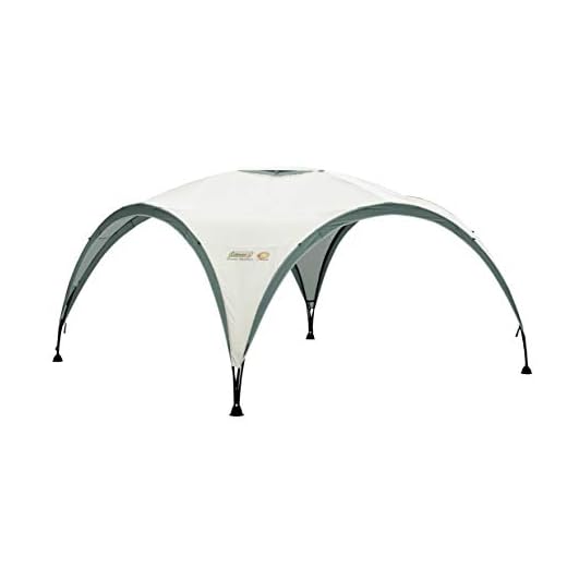Coleman Gazebo Event Shelter L | 3.6 x 3.6 m | for Festivals| Garden| Camping | Sturdy Steel Poles | Large Event Tent | Shelter with Sun Protection SPF 50+