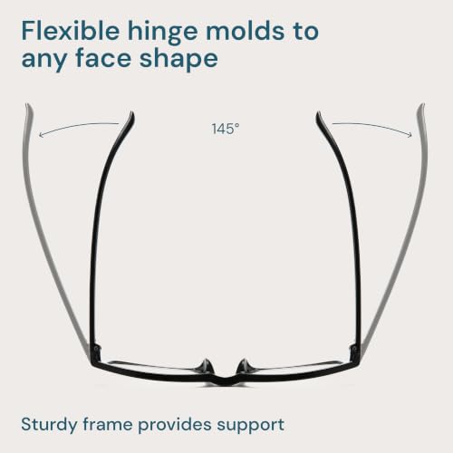 Image of Gaoye Reading Glasses Men - Blue Light Blocking Lenses, TR90 Frames, UV400 - Eyeglasses with Clear Vision
