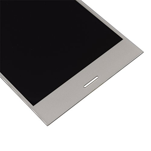 Image of LCD Screen Display with Digitizer Touch Panel Without Bezel Frame Compatible with Sony Xperia XZ1 F8342(Silver)