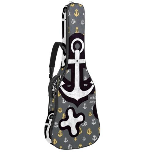 Housse guitare acoustique avec crochet pour ranger facilement