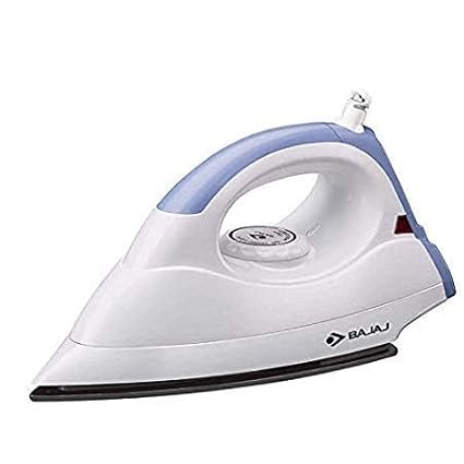 Bajaj 440303 1000-Watt Dry Iron (White) (2)