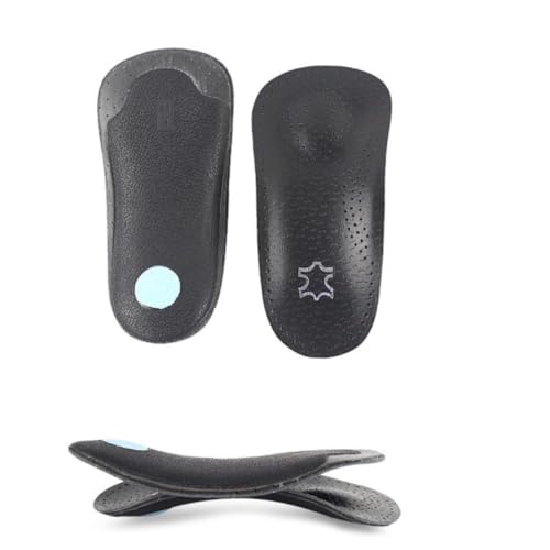 Ipetboom Men's and Women's Shoes Arch Support Latex Half Yard Insoles Anti-Slip Insoles Comfortable for Long Time Wear Size 43-44