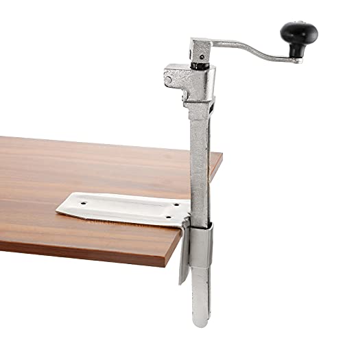 Ironwalls #2 Commercial Can Opener, 16” /41Cm Heavy Duty Tabletop Manual Can Opener For Cans Up To 11” Tall, Adjustable Metal Can Opener With Plated Steel Base, Fits For Restaurant, Hotel, Bar, Home #TOP5