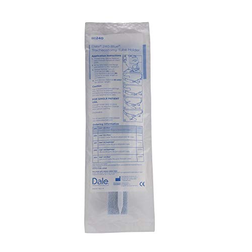 pt -240 pt  240- tube holder tracheostomy dale blue adult one size fits most 10bx by dale medical products inc by beststores