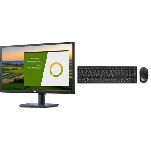 Image of Dell-E2422HS (60.96 cm) FHD Monitor 1920 x 1080 at 60Hz, IPS Panel, Built-in Dual Speaker, Brightnes