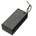Produktbild BliliDIY 10Pcs 9V Battery Box Pack Halter Mit EIN/Aus-Schalter Toggle Schwarz