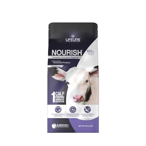 LIFELINE® Nourish 100g Colostrum Replacer for Calves - 1 lb Pouch