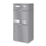 Metzler® boîte aux Lettres Colis sécurisée avec Gravure personnalisée et Serrure antivol G...