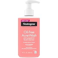 9.1 Oz Neutrogena Oil-Free Cleansing Acne Wash & Facial Cleanser only