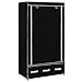 Produktbild vidaXL Kleiderschrank mit 3 Schubladen Stoffschrank Faltschrank Garderobenschrank Garderobe Schrank Schlafzimmer Schwarz 87x49x159 cm Stoff