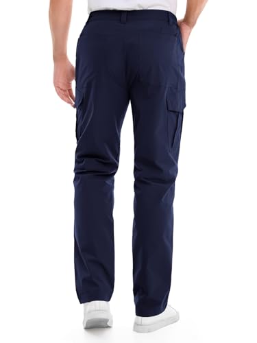 mens cargo pants ripstop water resistant breathable quick dry tactical hiking work outdoor fishing pants 9 pockets