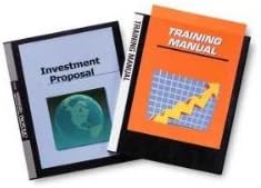 Profolio Presentation / Display Book with Clear Cover, 48 Sleeves 8.5" x 11"
