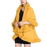 Ponchos multi-positions pour femme : Cape femme chic et elegant offre une taille généreuse. Que vous soyez grande ou petite, le chale femme hiver chaud vous protégera du froid et vous tiendra chaud par temps froid. Vous pouvez le porter comme écharpe d'hiver, châle de voyage, poncho, pull, cape, châle, pashmina, cardigan, manteau ou couverture, pour un look sophistiqué ou décontracté.