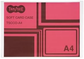 （まとめ） TANOSEE ソフトカードケース B6 1枚 【&times;50セット】 ds-1577998
