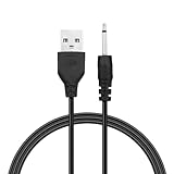 PGENDAR 3ft Black USB DC Power Charger Cable Cord for Love Magic Iwand Vibrator