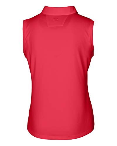 Cutter & Buck Womens Polo Shirt, Cardinal Red, Small Us #TOP1