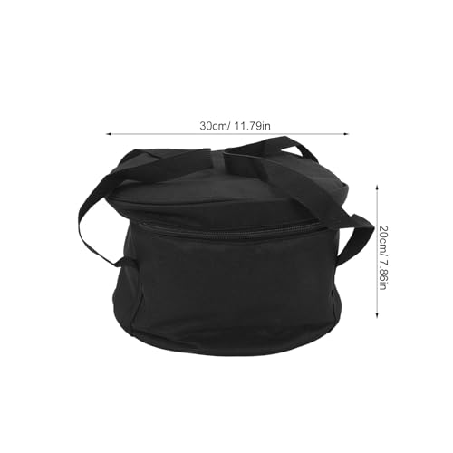 Sac de rangement portable pour couverts de camping avec fermeture éclair