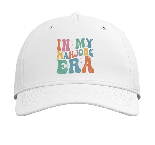 Gorra ajustable de béisbol divertida In My Mahjong Era miniatura 2