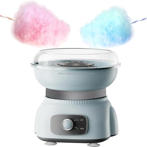Household DIY Cotton Candy Machine, Small Retro Vintage Candy Machine, Electric Automatic Support Various Sugar Sources,Three Second Production